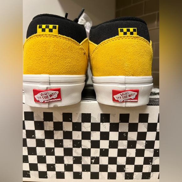 VANS x Bruce Lee "Skate Half Cab" Sneakers Black/Yellow Skate Shoes - Picture 6 of 15